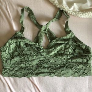 Green bralet